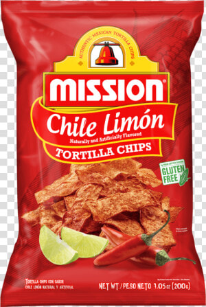 Mission Chile Limon Tortilla Chips  HD Png Download