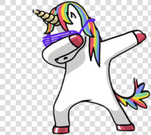 Dab Unicorn Png   Dabbing Unicorn Transparent Background  Png Download