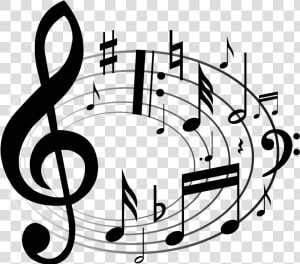 Musical Clip Notes Transprent   Music Notes Clipart  HD Png Download