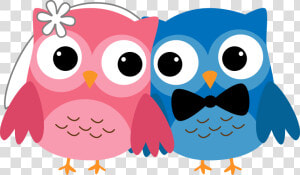 Wedding Free On Dumielauxepices   Cute Wedding Owls  HD Png Download