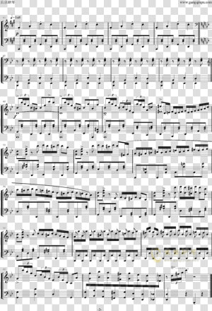 Lulu And Shaco钢琴谱第3页   Sheet Music  HD Png Download