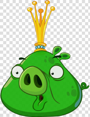 Bad Piggies Vs Angry Birds Wiki   Bad Piggies Angry Birds King Pig  HD Png Download