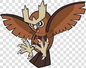 Mega Noctowl Pokemon  HD Png Download