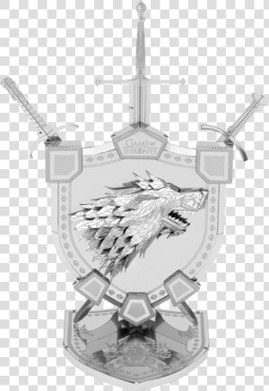 House Stark Sigil   Game Of Thrones Metal Earth  HD Png Download