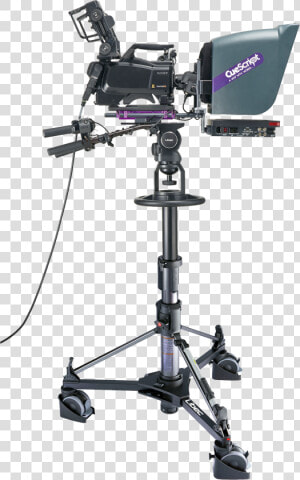 Air Pressure According To The Weight Of Your Camera   Broadcast Studio Pedestal Tripod  HD Png Download