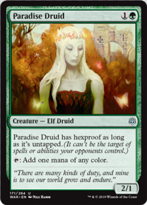 Mtg Paradise Druid  HD Png Download