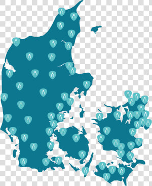 Denmark Map Vector   Transparent Cartoons   Postnord Danmark Rundt 2020  HD Png Download