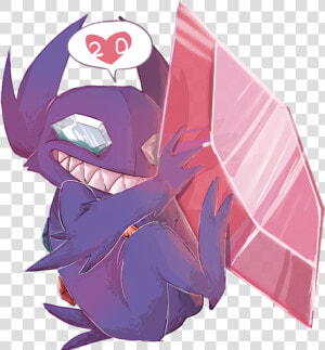 Mega Sableye Tattoo   Png Download   Mega Sableye  Transparent Png