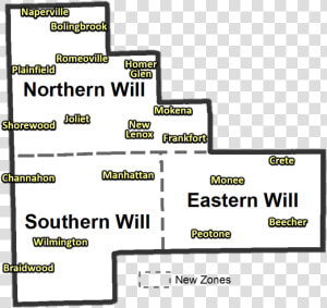 New Forecast Zone Configuration For Will County   Bhakti Wiyata Health Sciences Institute  HD Png Download