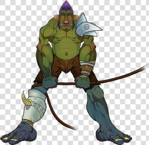 Transparent Ninja Png   Half Orc Barbarian  Png Download