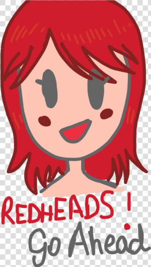 I Love Redheads Btw   Illustration  HD Png Download