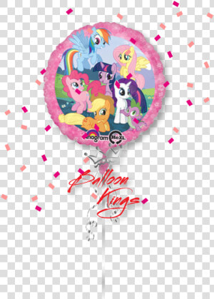 My Little Pony Round   My Little Pony Balloon Png  Transparent Png