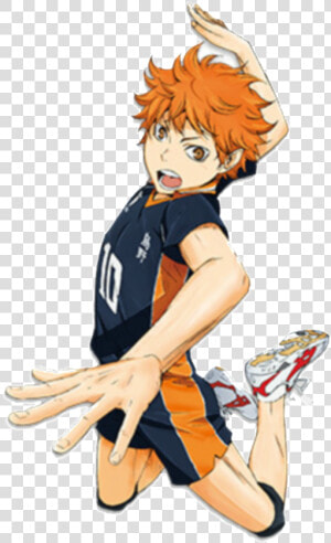 Haikyuu Hinata Shoyo Spike  HD Png Download