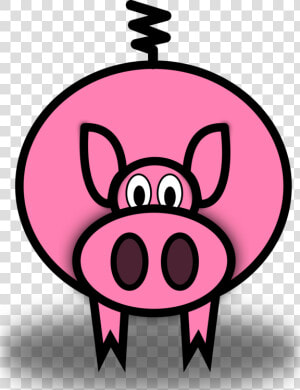 Pink pig snout   Pig Clip Art  HD Png Download