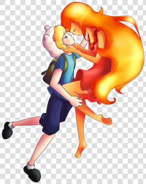 I Ll Always Love You  My Prince   Adventure Time Finn And Flame Princess Drawing  HD Png Download