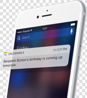 Iphone Calendar Notice Transparent  HD Png Download