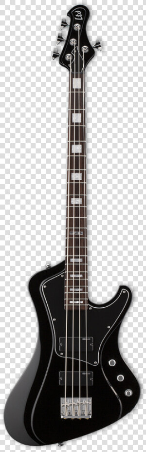 Esp Stream 204 Black Bass Guitar   Fender Electric Guitar Black  HD Png Download