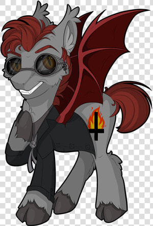 Good Omens   Mlp Crossover   Mlp Good Omens  HD Png Download