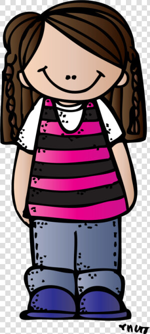 Melonheadz Teacher Clip   Girl Clipart Melonheadz  HD Png Download