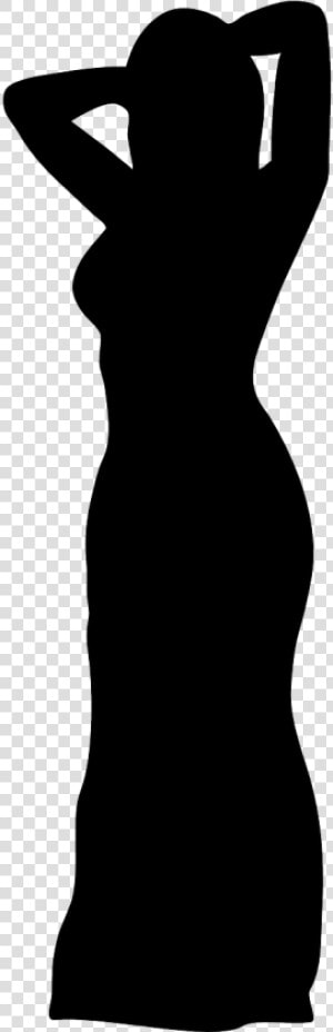 Silueta Vestido Png  Transparent Png