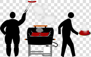 Pedestrian Barbecue Clip Arts   Grill Graphics Png  Transparent Png