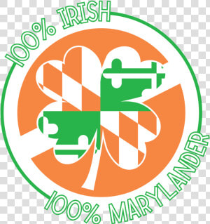 Md Flag Shamrock   Ugliest Us Flags  HD Png Download