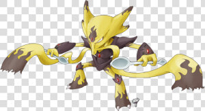 Pokemon Female Alakazam Images   Mega Alakazam Fake  HD Png Download