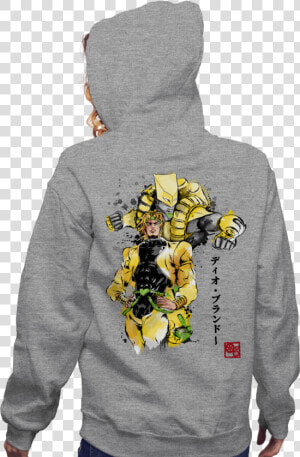 Za Warudo Hoodie  HD Png Download