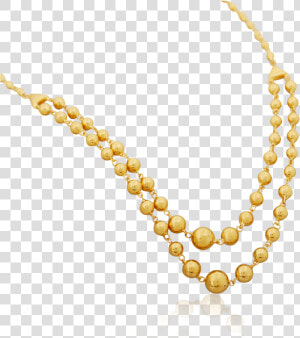 Golden Beaded Beauty Necklace   Necklace  HD Png Download