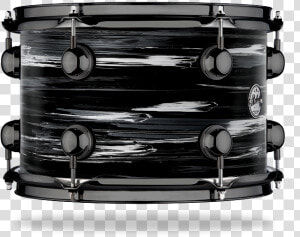 Transparent Tabla Png   Black Drum With White Wood Grain  Png Download