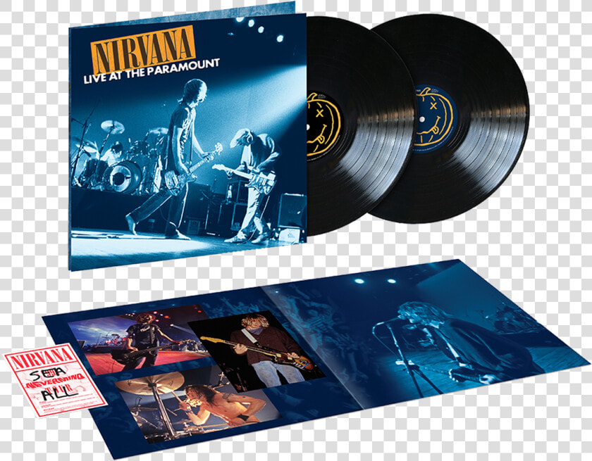 Live At The Paramount Std Edition 2xlp   Nirvana Live At Paramount Lp  HD Png DownloadTransparent PNG