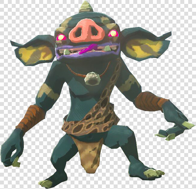 Blue Bokoblin Model   Zelda Breath Of The Wild Skulls  HD Png DownloadTransparent PNG