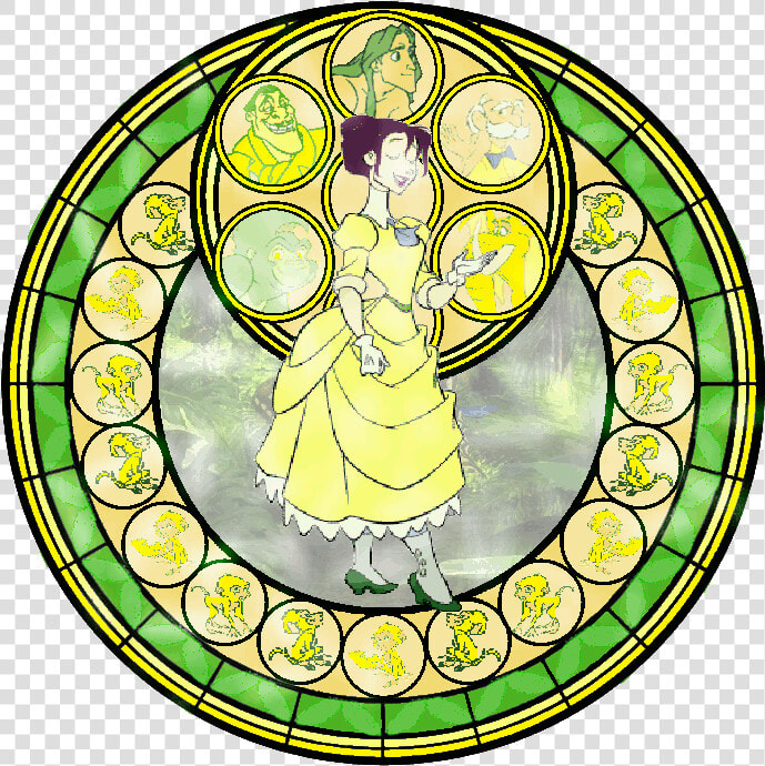 Kingdom Hearts Heart Png   Kingdom Hearts Princess Stained Glass  Transparent PngTransparent PNG