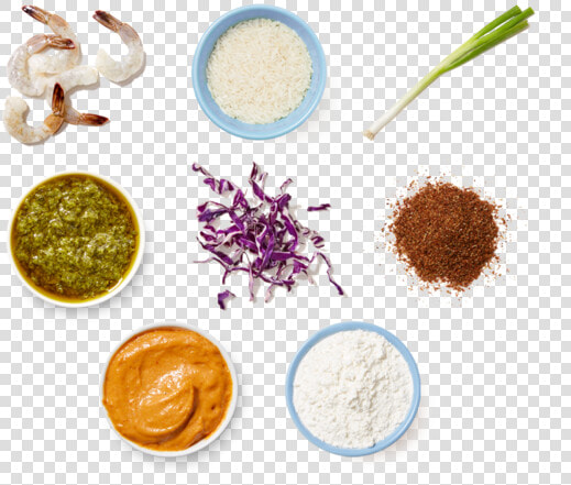 Crispy Shrimp  amp  Cilantro Rice With Chipotle Cabbage   Superfood  HD Png DownloadTransparent PNG