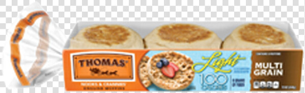 Thomas Light Multi grain English Muffins Package   Thomas Light Multigrain English Muffin  HD Png DownloadTransparent PNG