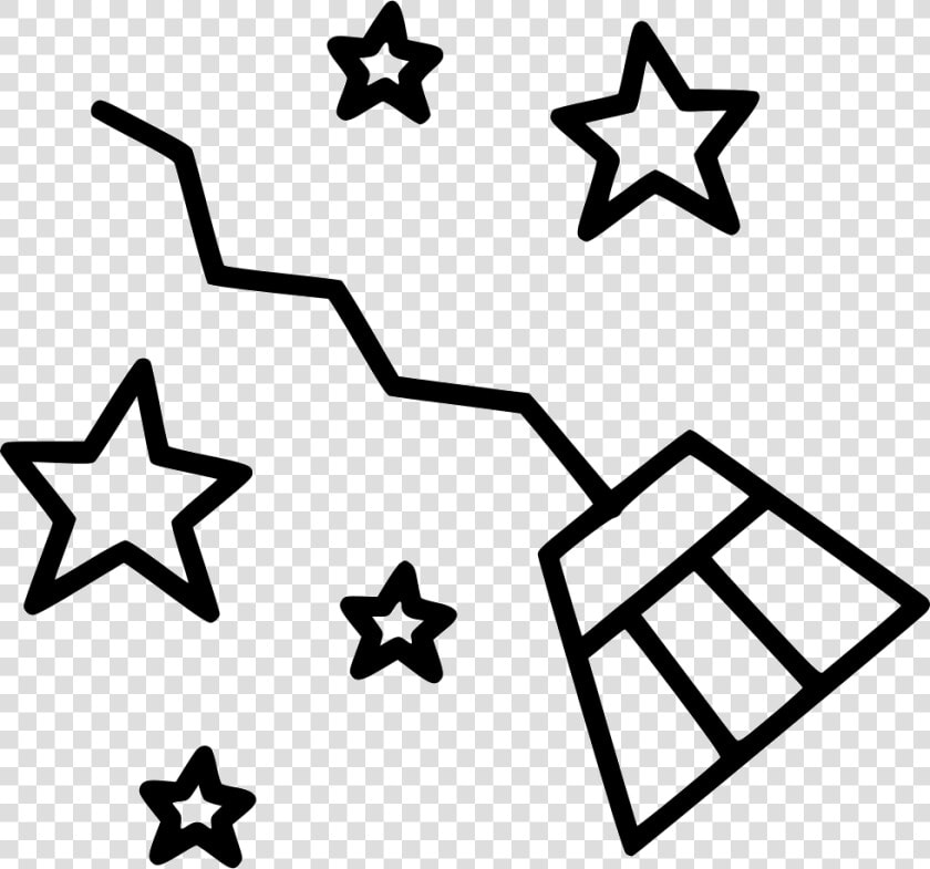 Broom Magic Witchcraft   Star Red White Blue  HD Png DownloadTransparent PNG