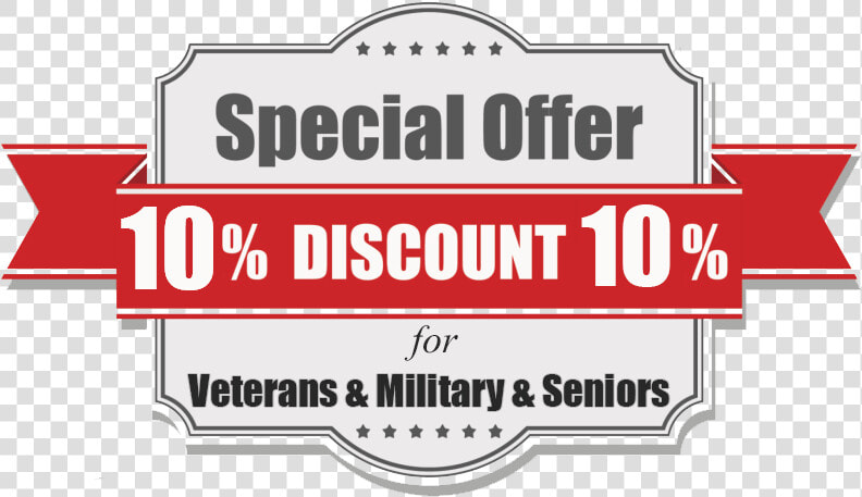 10  Discount For Military  Veterans  amp  Seniors   Parallel  HD Png DownloadTransparent PNG