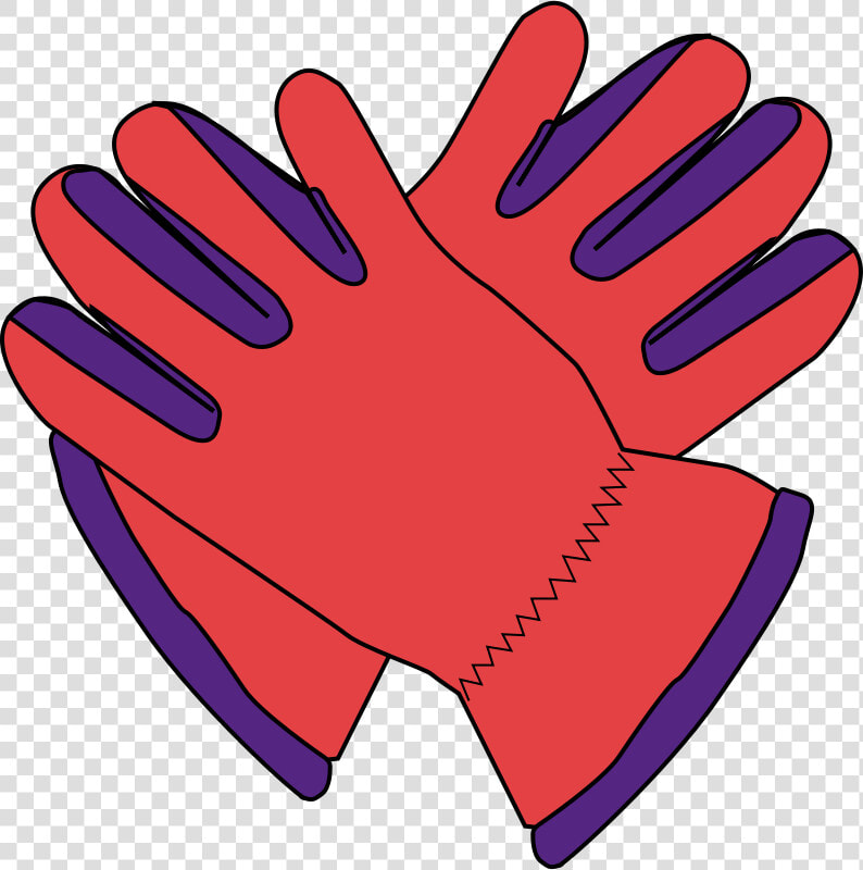 Clip Art Gloves At Clker Com   Gloves Clipart  HD Png DownloadTransparent PNG