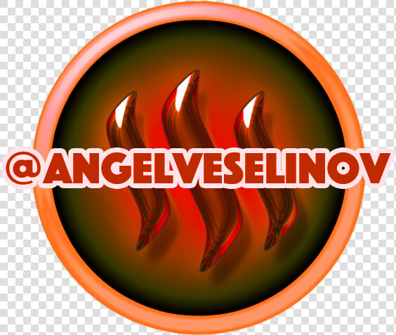 No4 Steemit Icon Giveaway Angelveselinov Redorange   Circle  HD Png DownloadTransparent PNG