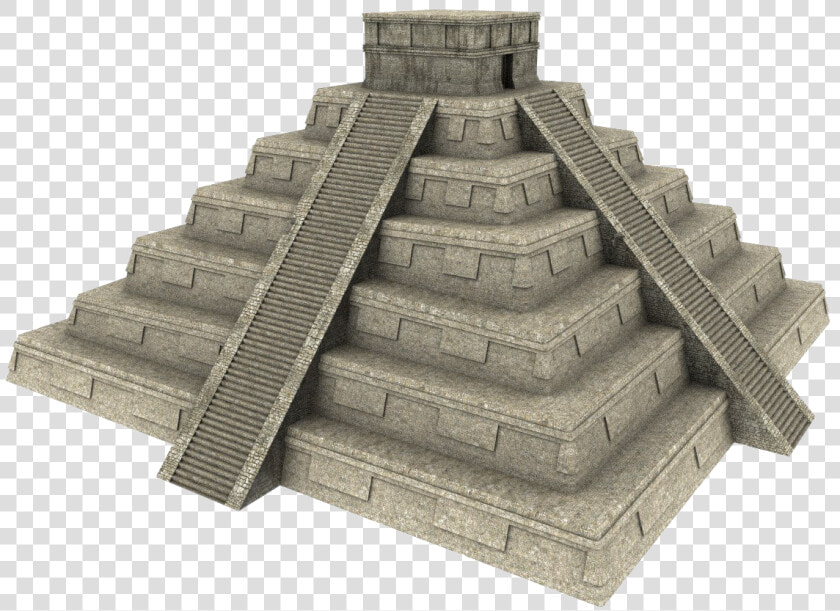 Mayan Pyramid 3d Model  HD Png DownloadTransparent PNG