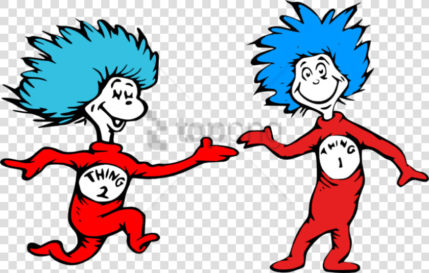 Dr Seuss Thing 1 And Thing 2 Clipart   Png Download   Dr Seuss Thing 1 And Thing 2 Clipart  Transparent PngTransparent PNG