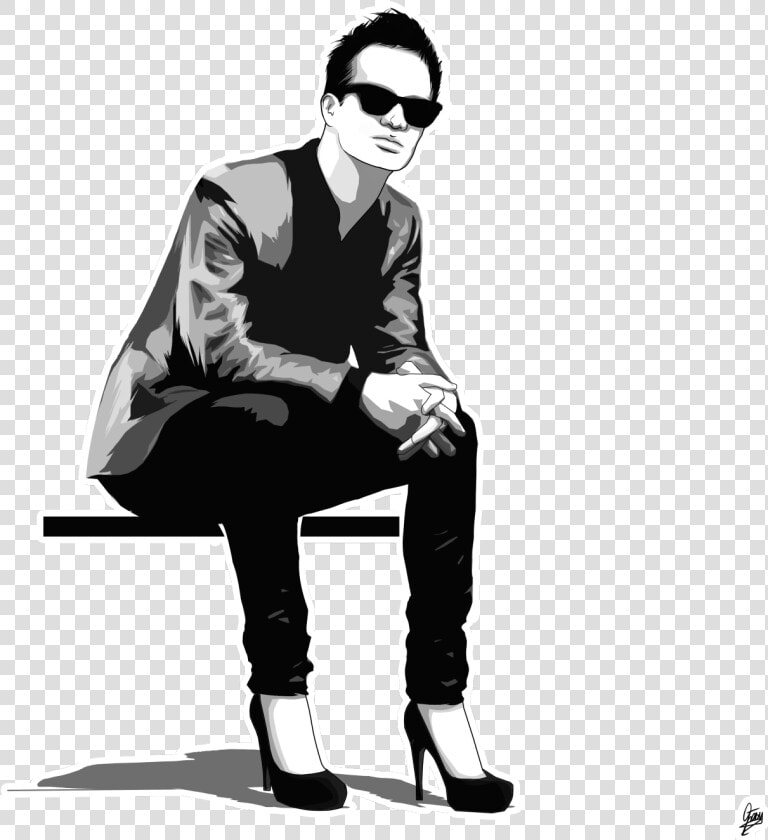 Brendon Urie Wearing Heels  HD Png DownloadTransparent PNG