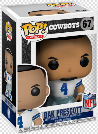 Dak Prescott Funko Pop  HD Png DownloadTransparent PNG