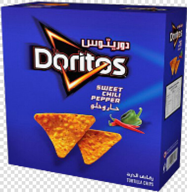 Doritos Sweet Chili Pepper 23gx12   Doritos Chips  HD Png DownloadTransparent PNG