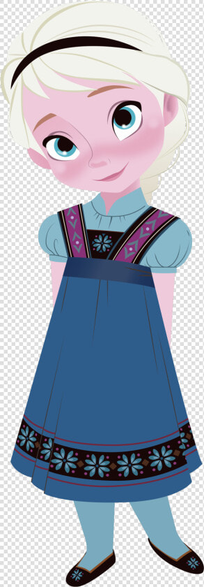 Transparent Frozen Elsa Png   Baby Elsa Frozen  Png DownloadTransparent PNG