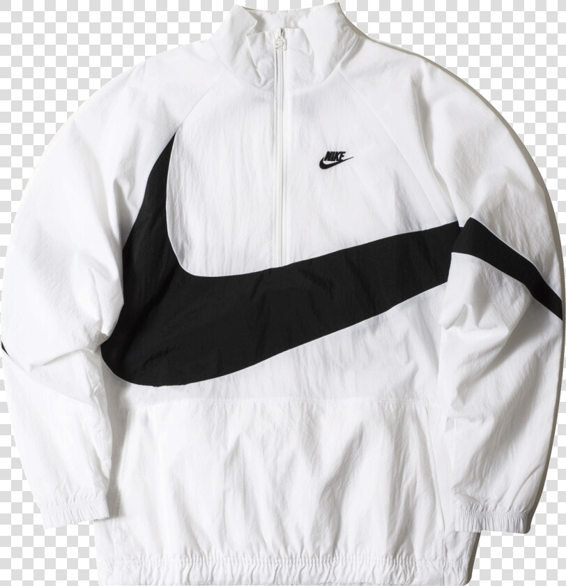 Swoosh Woven Halfzip Aj2696 100  HD Png DownloadTransparent PNG