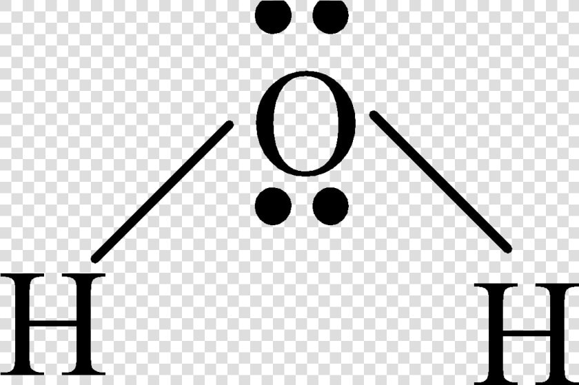 Water Molecule Has V−shaped Structure With Sp3 Hybridization   Bacl2 Nh4oh  HD Png DownloadTransparent PNG