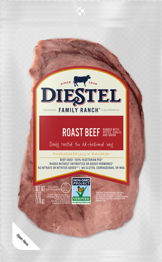 Deli Pre sliced Roastbeef Nongmo Rendering   Pastrami  HD Png DownloadTransparent PNG