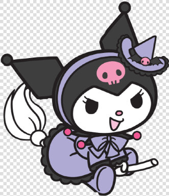  aesthetic  lovecore  cute  soft  kawaii  kuromi  black   Kuromi Sanrio Png  Transparent PngTransparent PNG