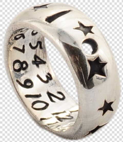 Star Sterling Silver Ring Sundial  HD Png DownloadTransparent PNG